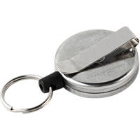 Original Self Retracting Reels #485-HDK, Chrome, 48" Cable, Belt Clip Attachment EastCoast Offshore Supplies