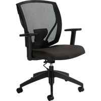 Task Chairs, Fabric, Charcoal, 300 lbs. Capacity EastCoast Offshore Supplies