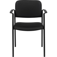 Stacking Chairs, Fabric, 32" High, 300 lbs. Capacity, Black EastCoast Offshore Supplies