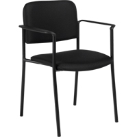 Stacking Chairs, Fabric, 32" High, 300 lbs. Capacity, Black EastCoast Offshore Supplies