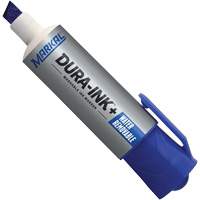Dura-Ink&reg; WashAway Ink Marker, Blue, Chisel Tip EastCoast Offshore Supplies