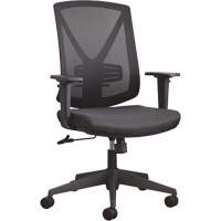 Activ A-47 Synchro Office Chair, Fabric, Black, 275 lbs. Capacity EastCoast Offshore Supplies