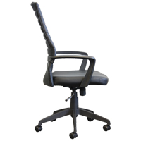 Activ A-128 Office Chair, Polyurethane, Black, 275 lbs. Capacity EastCoast Offshore Supplies