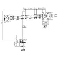 ActivErgo Dual Monitor Arm EastCoast Offshore Supplies