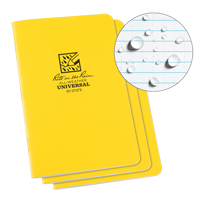 Carnet tout temps, Couverture souple, Jaune, 48 Pages, 4-5/8" , 7"  EastCoast Offshore Supplies