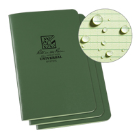 Carnet de notes, Couverture souple, Vert, 48 Pages, 4-5/8" , 7"  EastCoast Offshore Supplies