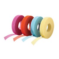 One-Wrap&reg; Cable Management Tape, Hook & Loop, 25 yds x 3/4", Self-Grip, Aqua EastCoast Offshore Supplies