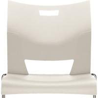 Duet Armless Training Chair, Plastic, 33-1/4" High, 350 lbs. Capacity, White EastCoast Offshore Supplies