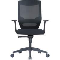 Activ Series Synchro-Tilt Office Chair, Fabric/Mesh, Black, 275 lbs. Capacity EastCoast Offshore Supplies