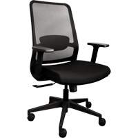Activ Series Synchro-Tilt Office Chair, Fabric/Mesh, Black, 275 lbs. Capacity EastCoast Offshore Supplies