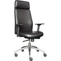 Activ Series High Back Executive Chair, Polyurethane/Vinyl, Black, 275 lbs. Capacity EastCoast Offshore Supplies