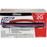 Ziploc&reg; Double Zip Food Storage Bags EastCoast Offshore Supplies