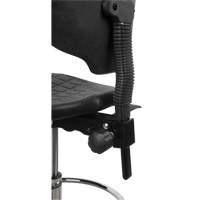 Heavy-Duty Ergonomic Stool, Stationary, Adjustable, 39” - 48”, Polyurethane Seat, Black EastCoast Offshore Supplies