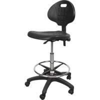 Heavy-Duty Ergonomic Stool, Mobile, Adjustable Height, 250 lbs. Capacity EastCoast Offshore Supplies