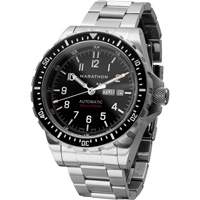 Jumbo Day/Date Automatic Watch with Stainless Steel Bracelet, Digital, Battery Operated, 46 mm, Silver EastCoast Offshore Supplies