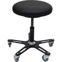 OmniStool Industrial Stool, Mobile, Adjustable, 22-1/2", Vinyl Seat EastCoast Offshore Supplies
