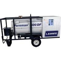 Foreman&reg; 500 Indirect-fired Portable Heater, Radiant Heat, Natural Gas, 500000 BTU/H EastCoast Offshore Supplies