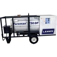 Foreman&reg; 750 Indirect-fired Portable Heater, Radiant Heat, Natural Gas, 750000 BTU/H EastCoast Offshore Supplies