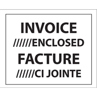 Packing List Envelopes, 4" L x 5" W, Backloading Style EastCoast Offshore Supplies