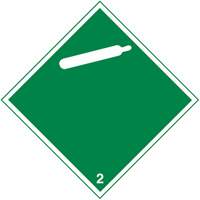 TDG Shipping Labels, Class 2, Gases, Paper EastCoast Offshore Supplies