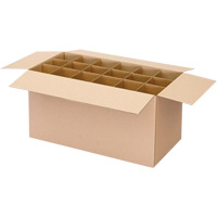 Boîte d'exp&eacute;dition pour cannettes a&eacute;rosols, 12-1/4" lo x 9-3/16" la x 10-5/16" h, ondulations C EastCoast Offshore Supplies