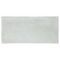 Pochette vierge pour bordereau d'exp&eacute;dition, 10" lo x 5-1/2" la, Style Insertion par l'arri&egrave;re EastCoast Offshore Supplies