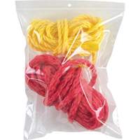Sacs en poly, Refermable, 10" x 8", 4 mils EastCoast Offshore Supplies