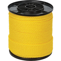 1/4" Yellow Twisted 3-Strand Rope, Polypropylene, 550' EastCoast Offshore Supplies