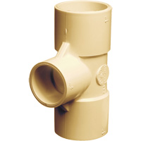 Raccord en T Flowguard Gold, R&eacute;ducteur, PVC-C, 3/4" x 3/4" x 1/2" EastCoast Offshore Supplies