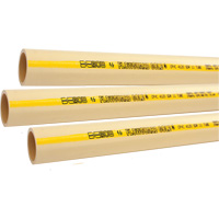 Flowguard Gold&reg; Hot & Cold Water Pipe, CPVC, 20' L x 0.5" Dia. EastCoast Offshore Supplies