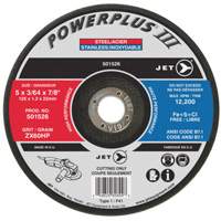 Meule &agrave; tronçonner POWERPLUS, 4-1/2" x 3/64", Arbre de 7/8", Type 1, 13 300 Tr/min EastCoast Offshore Supplies