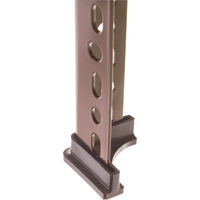 Accessoires pour corni&egrave;res perfor&eacute;es - Pied en plastique (montant simple) EastCoast Offshore Supplies