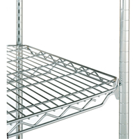 Qwikslot Adjustable Shelving Unit, 4 Tiers, 48" W x 54" H x 24" D EastCoast Offshore Supplies