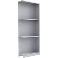 Interlok Shelving Unit, Steel, Boltless, 800 lbs. Capacity, 36" W x 88" H x 24" D EastCoast Offshore Supplies