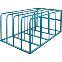 Standard Vertical Sheet Racks, 84" W x 50" D x 36-3/4" H, 4000 lbs. Capacity EastCoast Offshore Supplies