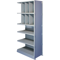 &eacute;l&eacute;ment de rayonnage Interlok, Acier, Sans boulons, Capacit&eacute; 550 lb, 48" la x 88" h x 12" p EastCoast Offshore Supplies