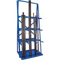 R&acirc;telier de rangement pour barre, Vertical, 3 Niveaux, 36" la x 24" p x 84" h, 3000 lb Cap. EastCoast Offshore Supplies