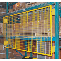 Grilles de protection arri&egrave;re pour palettier, 144" la x 48" h, Ferrures de 6" EastCoast Offshore Supplies