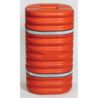 Protecteur de colonne, Ouverture int&eacute;rieure 6", 24" lo x 24" la x 42" h, Orange EastCoast Offshore Supplies