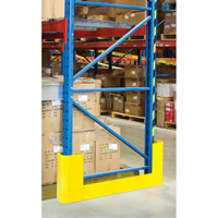 Racking Aisle Protectors, 3" W x 47" L x 16" H, Safety Yellow EastCoast Offshore Supplies
