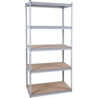 Heavy-Duty Shelving, Steel, Boltless, 1200 lbs. Capacity, 36" W x 72" H x 18" D EastCoast Offshore Supplies
