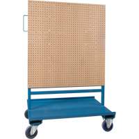 Bin/Pegboard Combo Rack, Double-sided, 38" W x 24-1/2" D x 55" H EastCoast Offshore Supplies