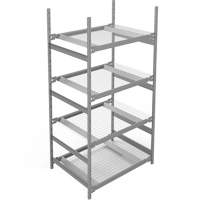 Wide Span Storage Shelving, Boltless, 1340 lbs. Capacity, 42" W x 84" H x 32" D EastCoast Offshore Supplies