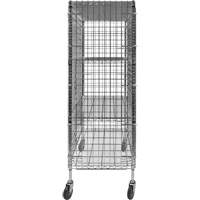 Security Cart, Chrome Plated, 48" x 69" x 24", 500 lbs. Capacity EastCoast Offshore Supplies