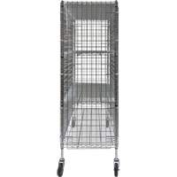 Security Cart, Chrome Plated, 60" x 69" x 24", 500 lbs. Capacity EastCoast Offshore Supplies