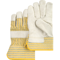 Standard-Duty Dry-Palm Fitters Gloves, X-Large, Grain Cowhide Palm, Cotton Inner Lining EastCoast Offshore Supplies