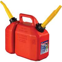 Combo Jerry Can Gasoline/Oil, 2.17 US Gal/8.25 L, Red, CSA Compliant/ULC EastCoast Offshore Supplies