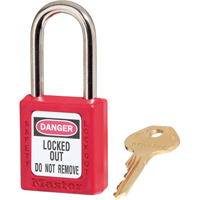 Zenex Padlocks, Safety Padlock, Keyed Different, Thermoplastic, 1-1/2" Width EastCoast Offshore Supplies