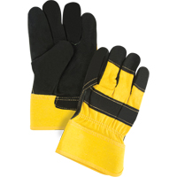Gants d'ajusteur doubl&eacute;s pour l'hiver &agrave; chaleur sup&eacute;rieure, Grand, Paume en Cuir de vache refendu, Doublure en Thinsulate EastCoast Offshore Supplies