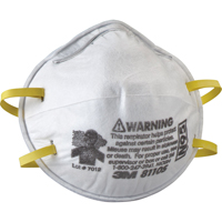 Respirateurs contre les particules 8110S, N95, Certifi&eacute; NIOSH, Petit EastCoast Offshore Supplies